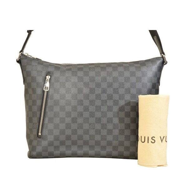 Louis Vuitton Damier Graphite Mick MM Shoulder Bag - Picture 1 of 12